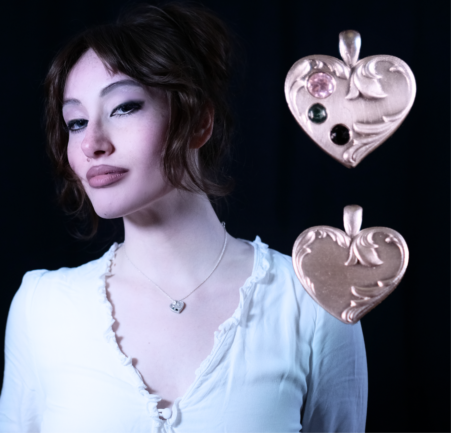 Ornamental Heart Pendant
