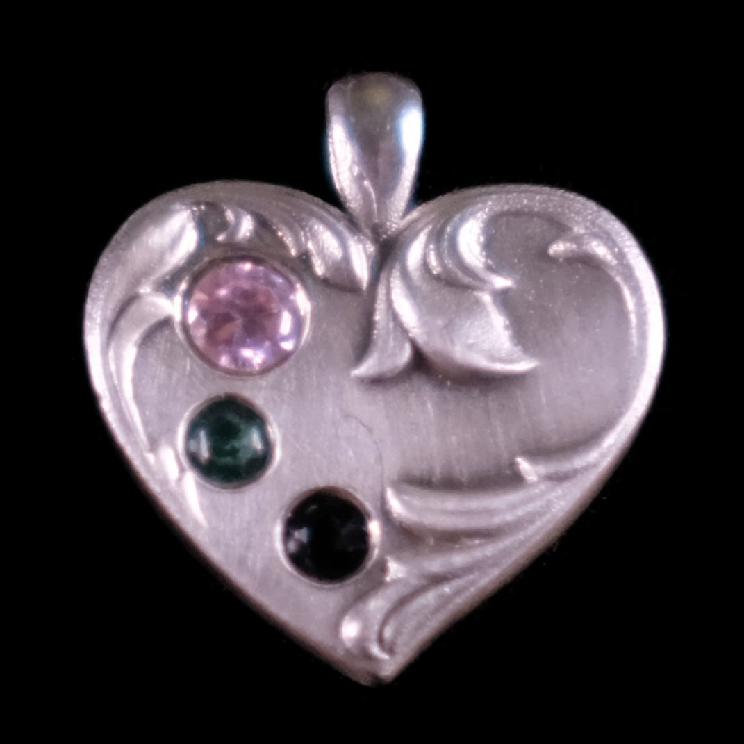 Ornamental Heart Pendant